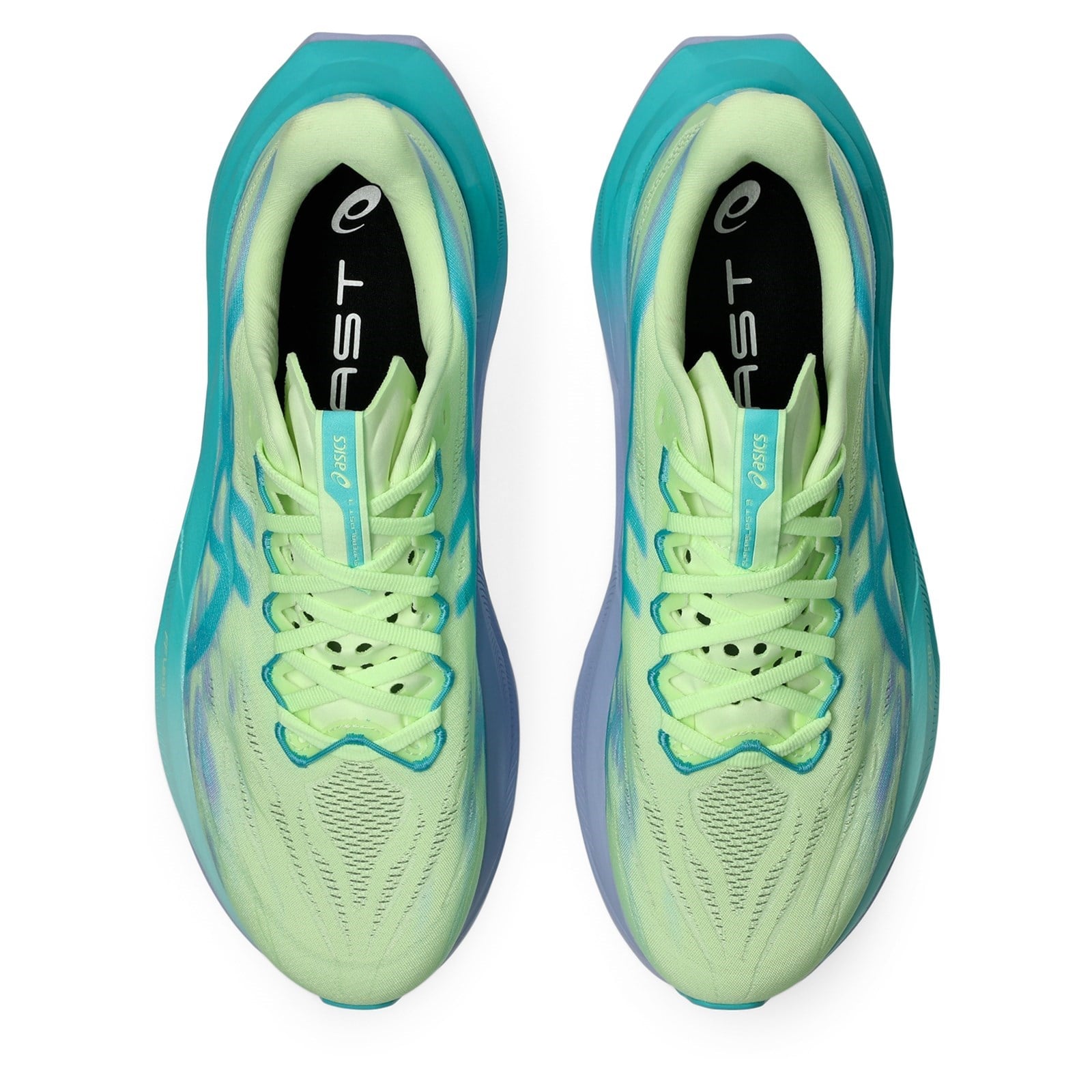 Asics Superblast 3 - Unisex Running Shoes - Illuminate Yellow/Energy Aqua - image 3