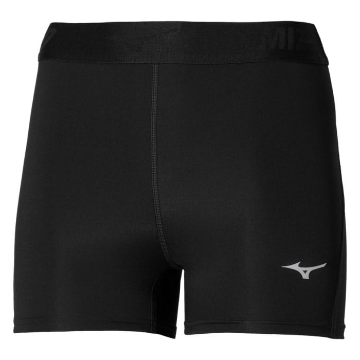 Mizuno Womens Impulse Short Tights - Black