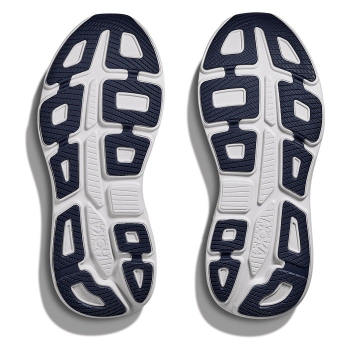 Hoka Bondi 9 - Mens Running Shoes - White/Grout - image 4
