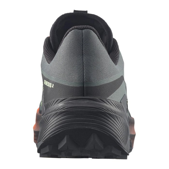 Salomon Genesis 2 - Mens Trail Running Shoes - Urban Chic/Black/Lime Cream - image 5
