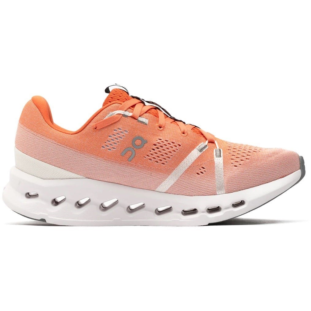 On Cloudsurfer 7 - Mens Running Shoes - Flame/White