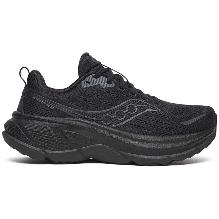 Saucony Hurricane 25 - Womens Running Shoes - Triple Black