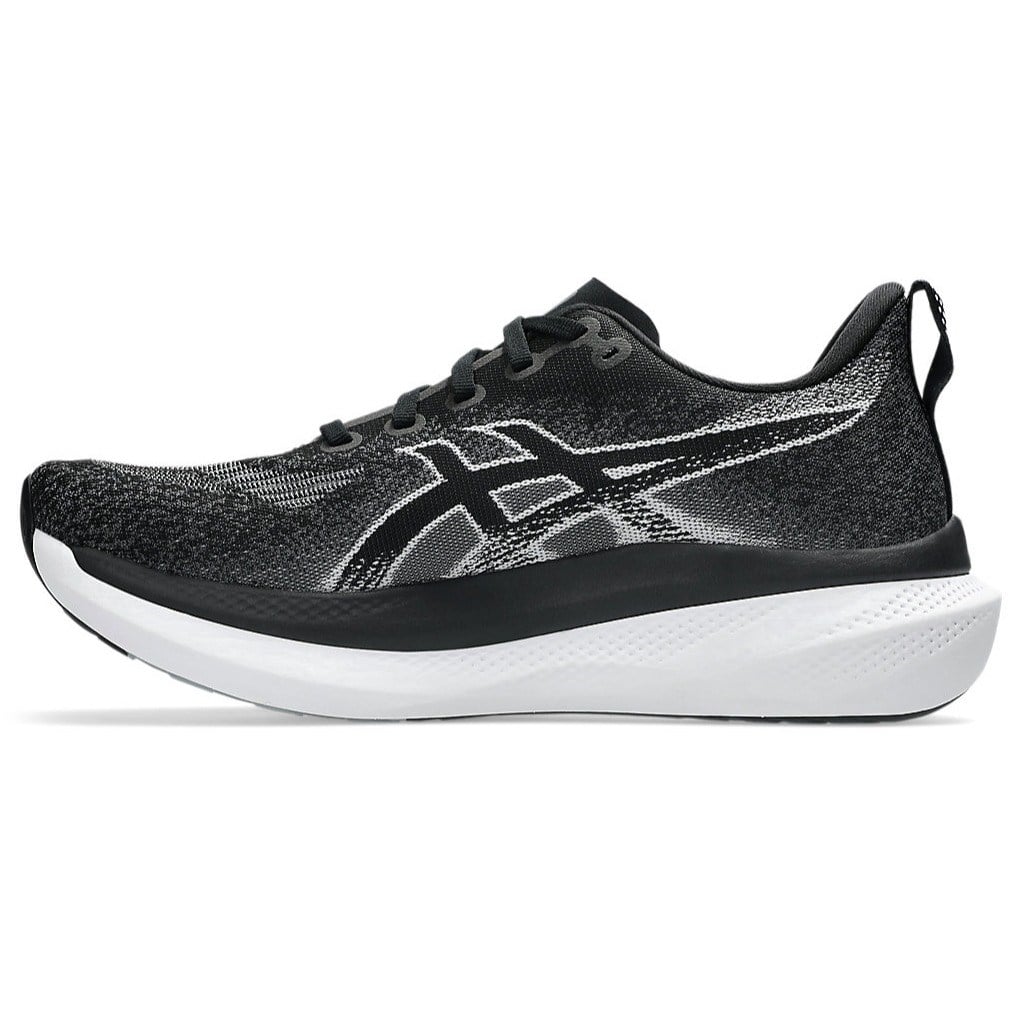 Asics GlideRide Max 2 - Mens Running Shoes - Black/White
