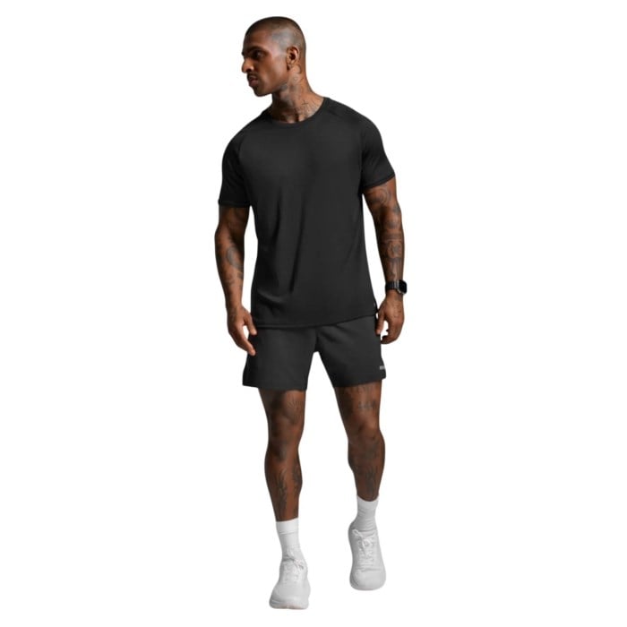 2XU Mens Aero Mesh T-Shirt - Black/Silver Reflective