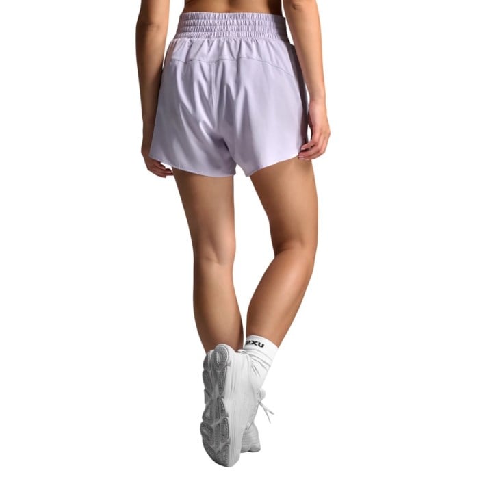 2XU Aero Hi-Rise 4 Inch Womens Shorts - Virtual Violet/Violet Reflective