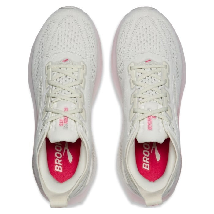 Brooks Glycerin GTS 23 - Womens Running Shoes - Pink Engine/Coconut Milk/Diva Pink - image 4
