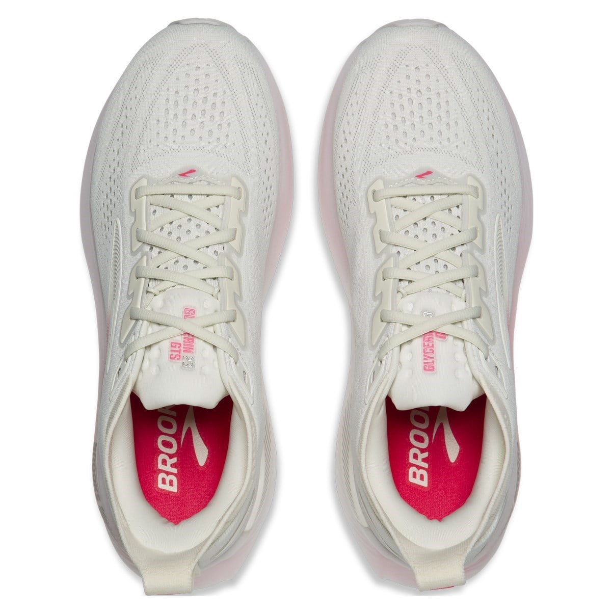 Brooks Glycerin GTS 23 - Womens Running Shoes - Pink Engine/Coconut Milk/Diva Pink - image 4