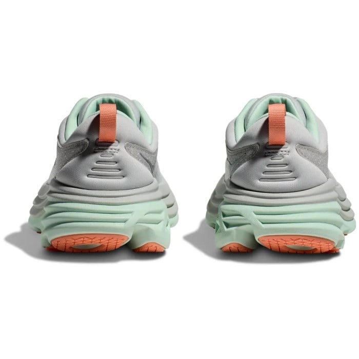 Hoka Bondi 8 - Womens Running Shoes - Stardust/Aqua Breeze