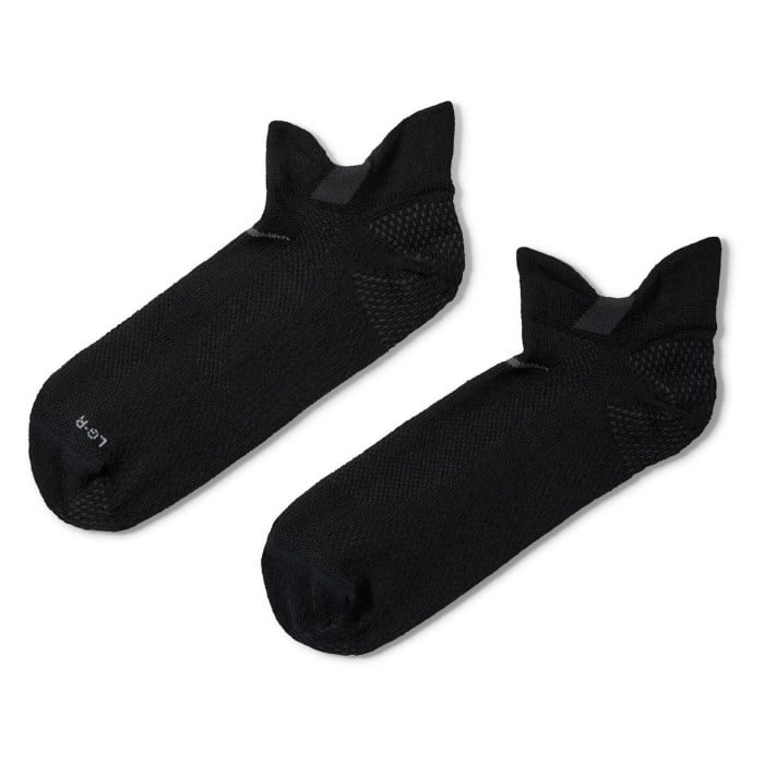 Nike Lightweight No Show Unisex Running Socks - Black/Dark Smoke Grey/Smoke Grey - image 2