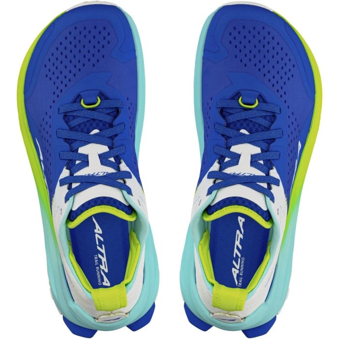 Altra Olympus 6 - Mens Trail Running Shoes - Blue/Lime