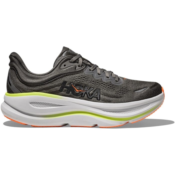 Hoka Bondi 9 - Mens Running Shoes - Asphalt Grey/Gravel