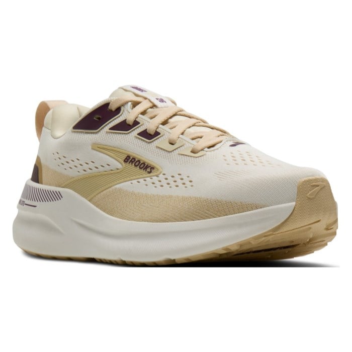 Brooks Ariel GTS 26 - Womens Running Shoes - Coconut/Sand/Potent Purple