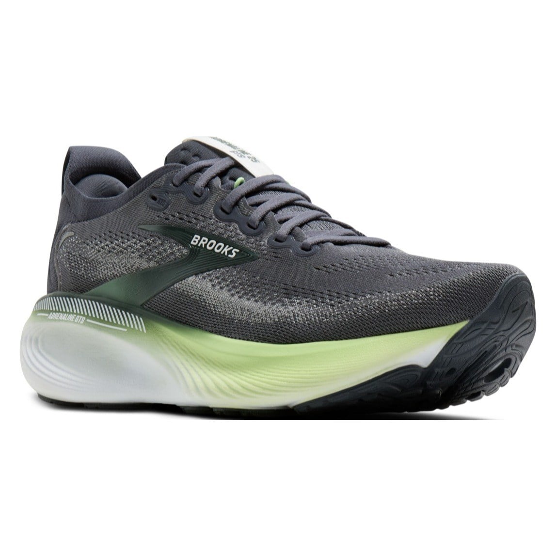 Brooks Adrenaline GTS 25 - Mens Running Shoes - Grey/Paradise Green/Spruce - image 6