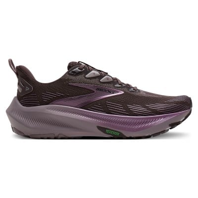 Brooks Ghost Trail - Womens Trail Running Shoes - Raisin/Purple/Metallic
