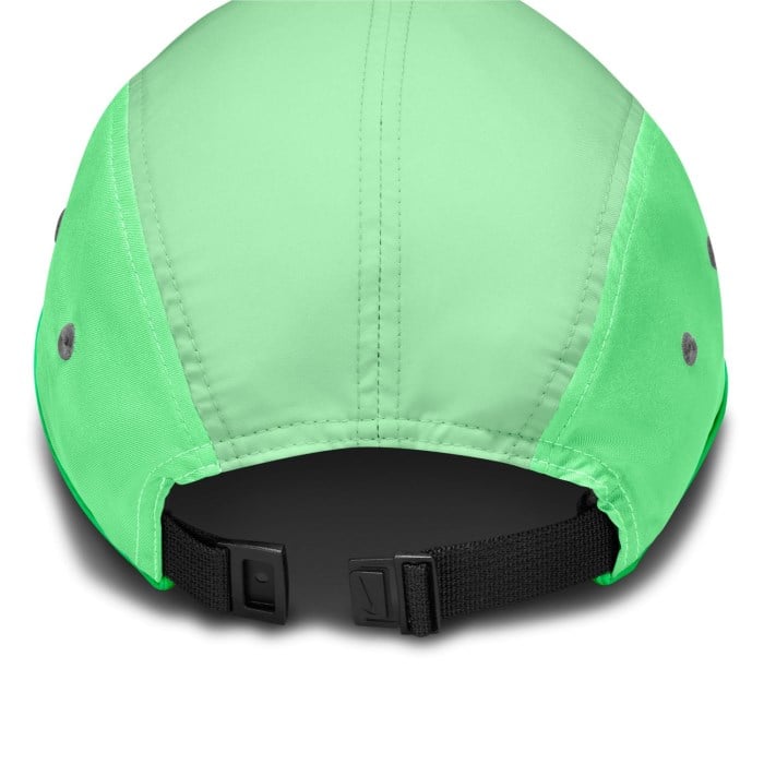Nike Fly Dri-FIT Unstructured Swoosh Cap - Cucumber Calm/Green Spark/Midnight Navy - image 4