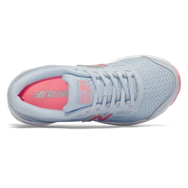 New Balance 680v5 - Kids Running Shoes - Air Blue/Guava