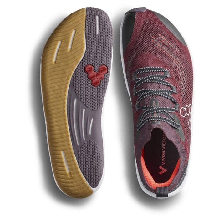 Vivobarefoot Primus Flow Knit - Mens Running Shoes - Chocolate Truffle - image 4