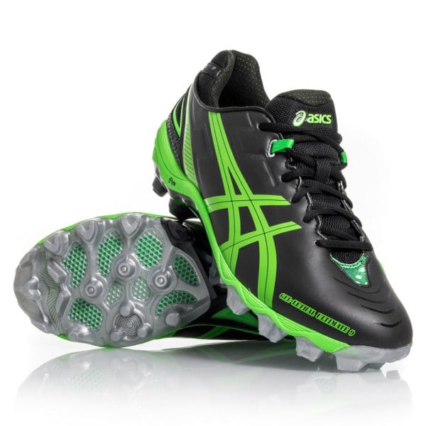Asics Gel Lethal Ultimate IGS 9 - Mens Football Boots - Black/Green