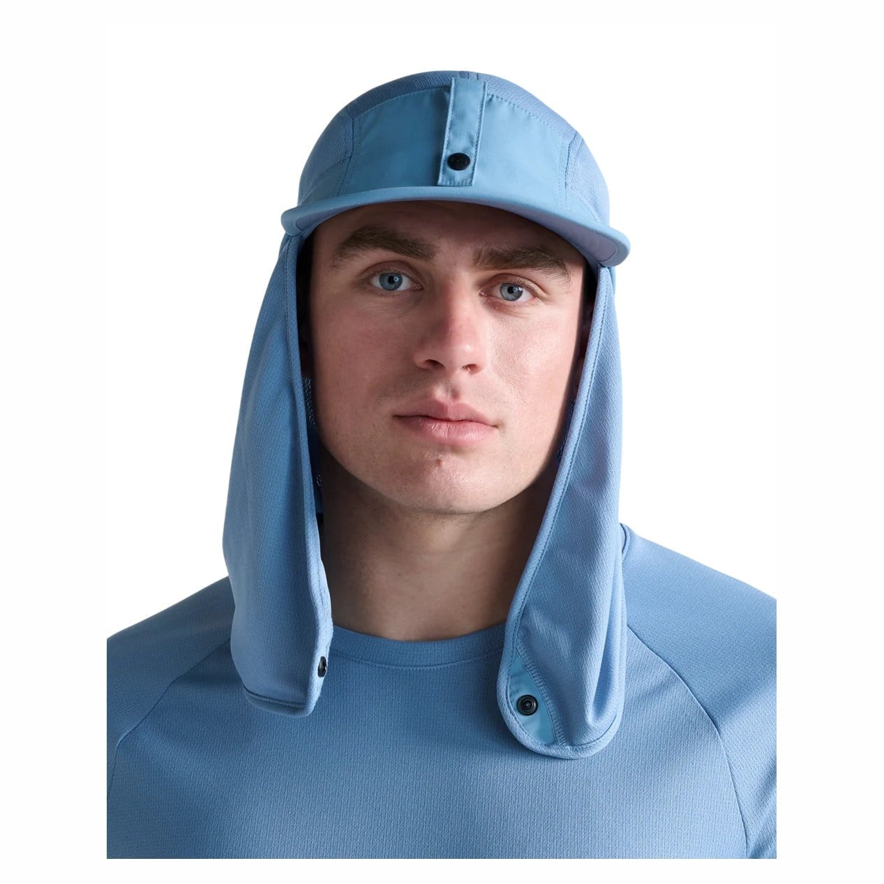 2XU Trail Legionnaire Cap - Blue Shade/Blue Shade - image 2