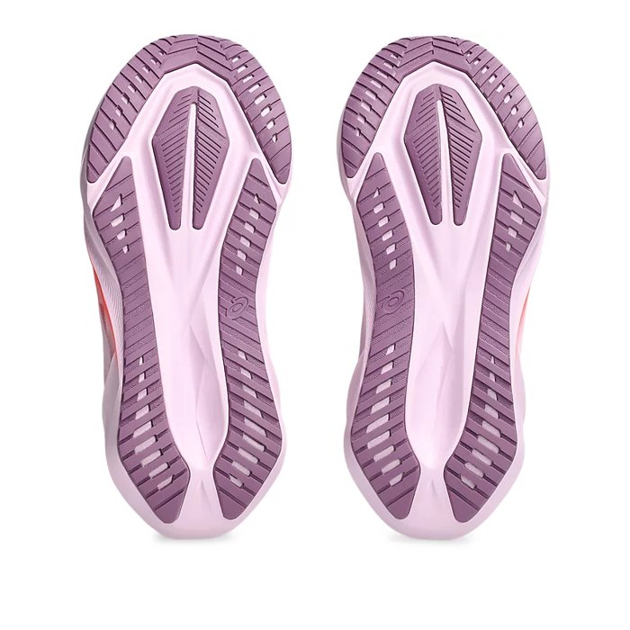 Asics NovaBlast 5 - Womens Running Shoes - White/Coral Reef