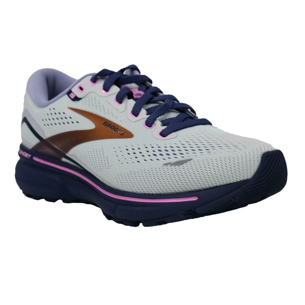 Brooks Ghost 15 - Womens Running Shoes - Spa Blue/Neo Pink/Copper