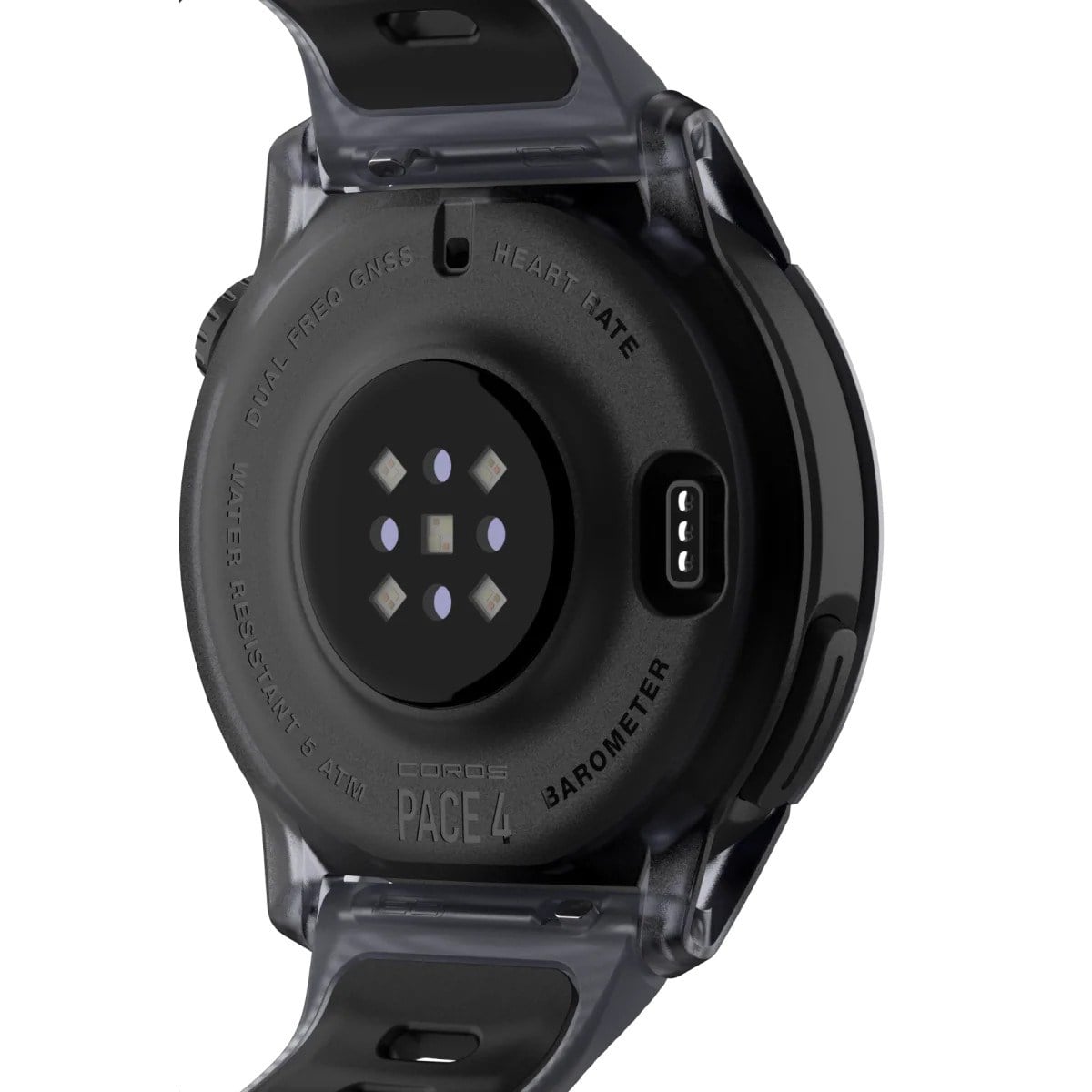Coros Pace 4 Premium Aluminium Multisport GPS Watch with Nylon Band - Crystal Black - image 4