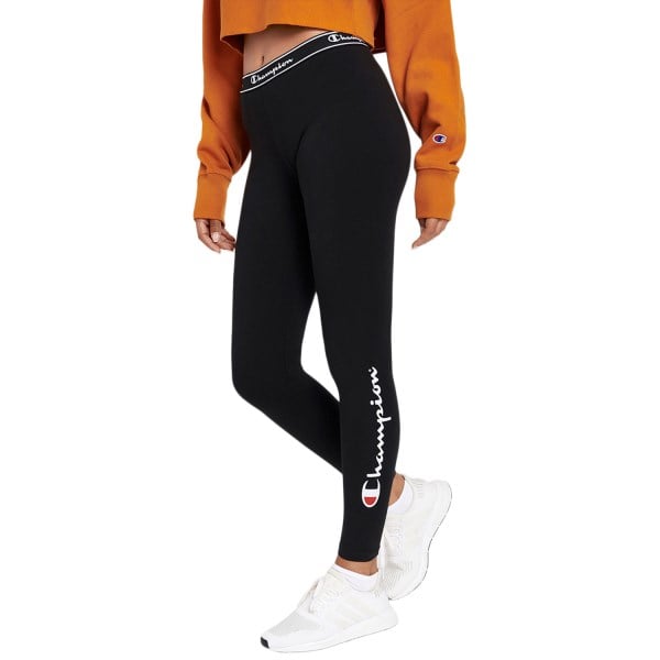 Champion Script Womens Tights - Black