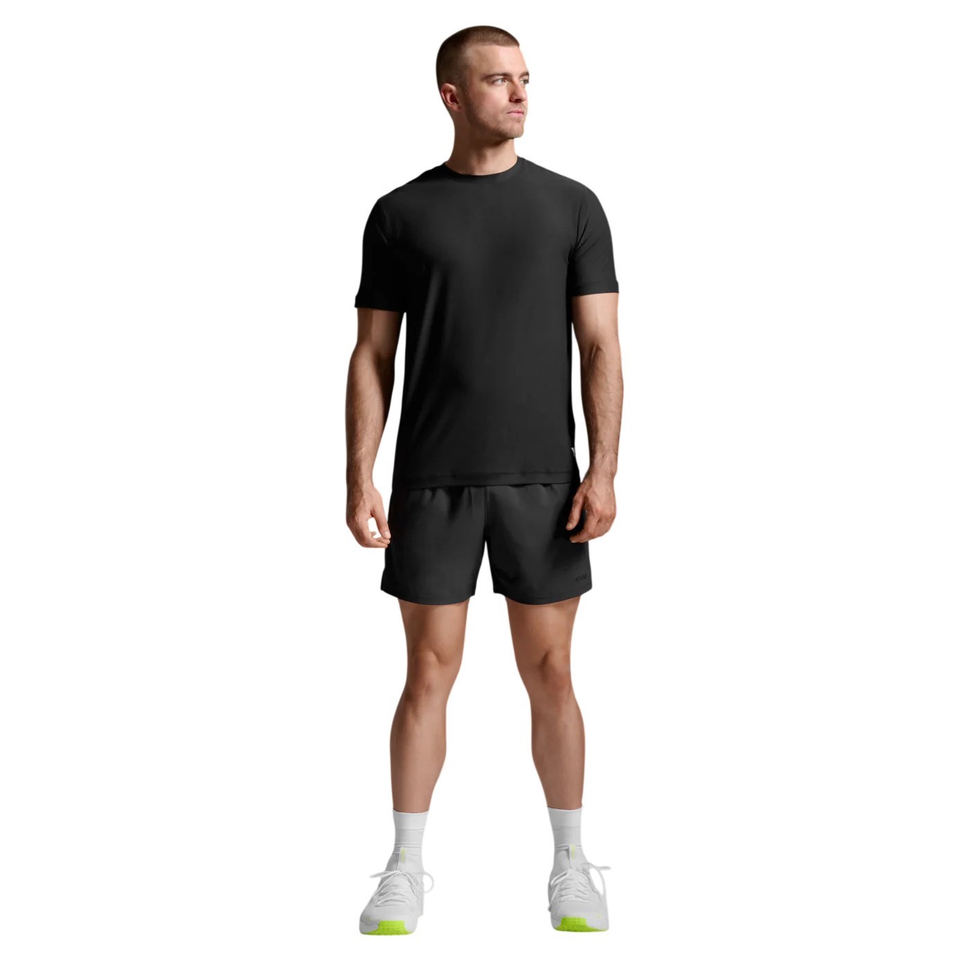 2XU Mens Signature T-Shirt - Black/Black