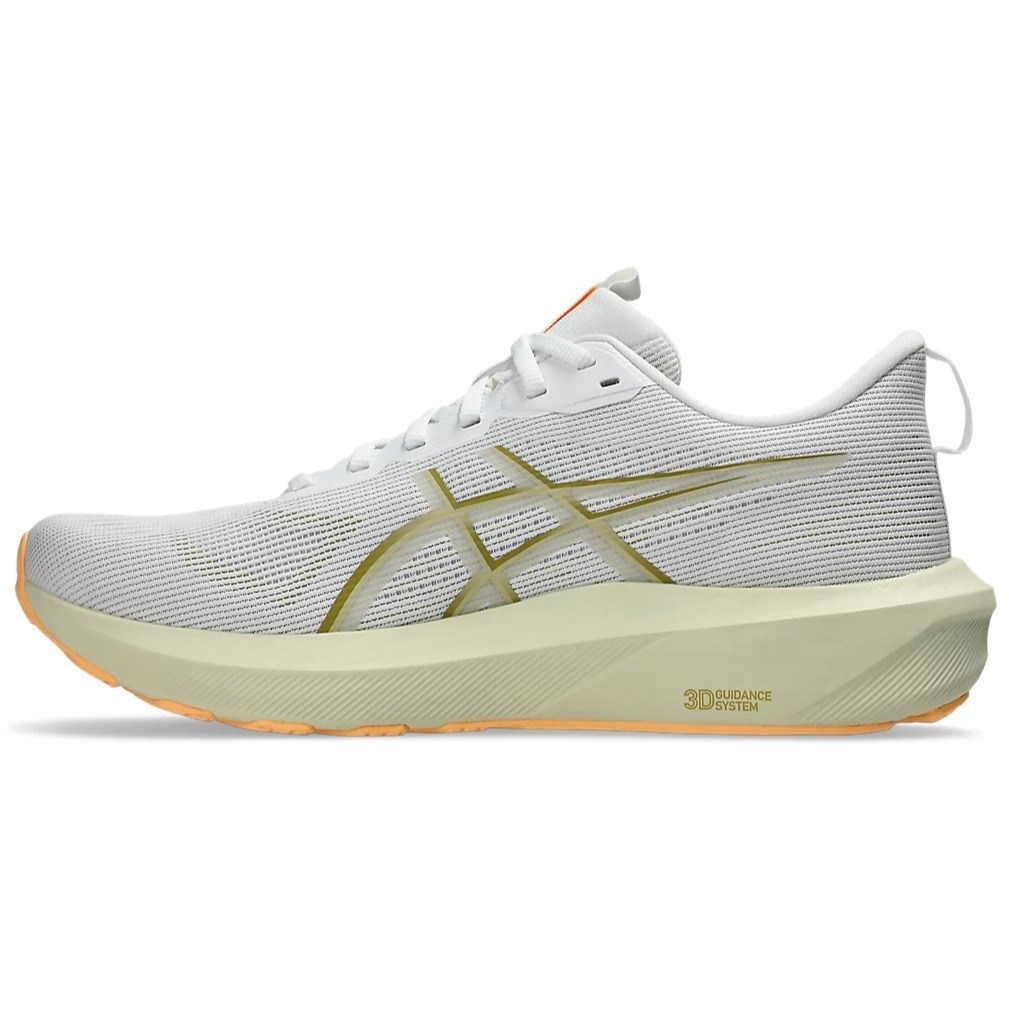 Asics GT-1000 14 - Mens Running Shoes - White/Lemongrass