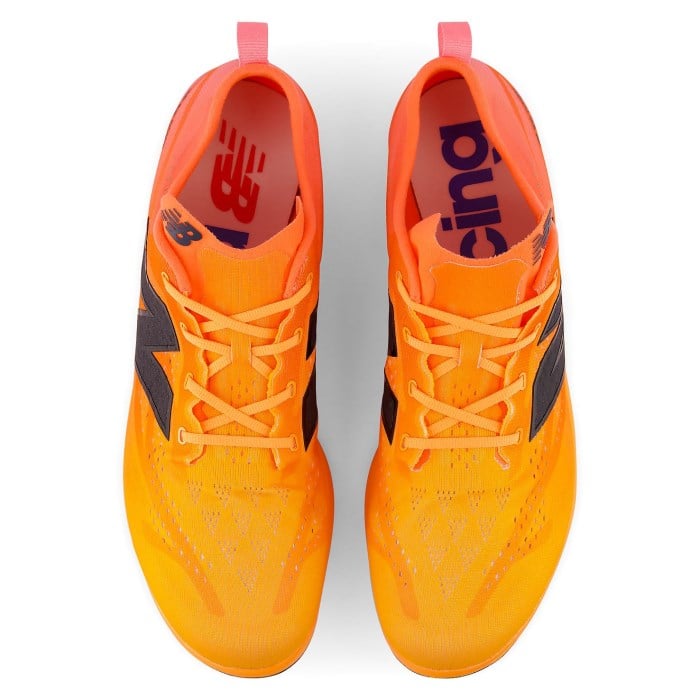 New Balance FuelCell SuperComp MD-X v3 - Unisex Mid-Distance Spikes - Hot Spot/Satsuma Orange - image 3