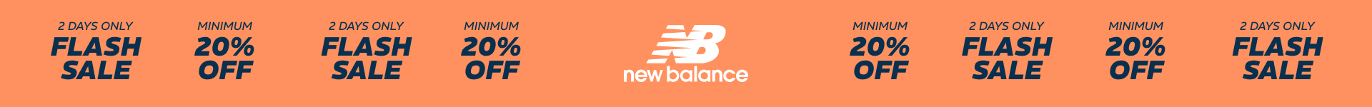 New Balance Flash Sale