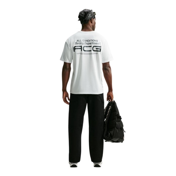 Nike ACG Racing Department Dri-Fit Mens Running T-Shirt - Summit White - image 4