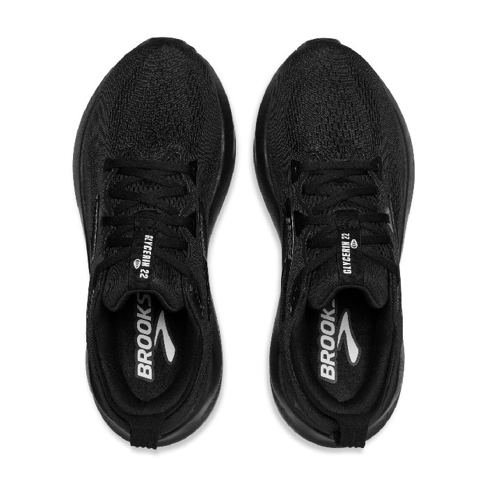 Brooks Glycerin 22 - Mens Running Shoes - Black/Black/Black