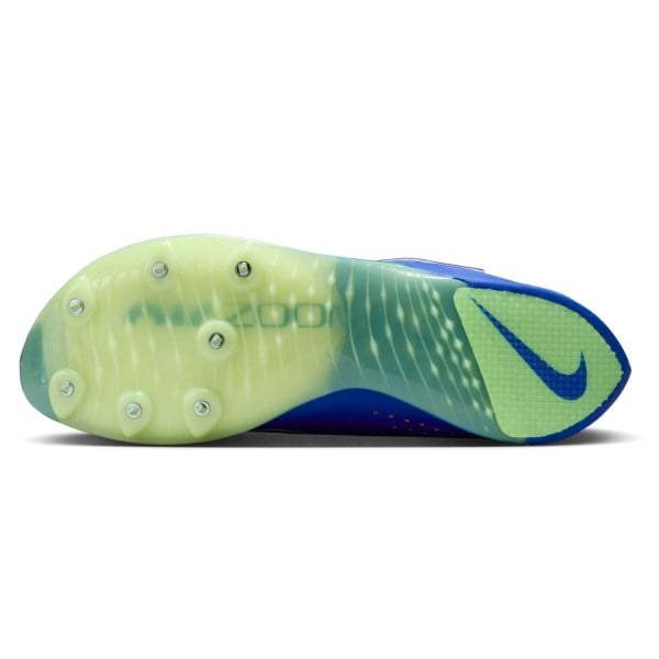 Nike Air Zoom LJ Elite - Unisex Jumping Spikes - Racer Blue/White/Safety Orange