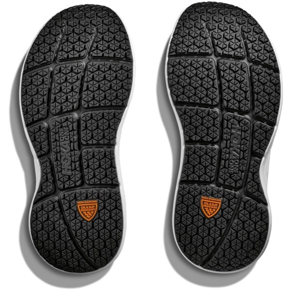 Hoka Bondi SR - Mens Walking Shoes - Carbon Black/White