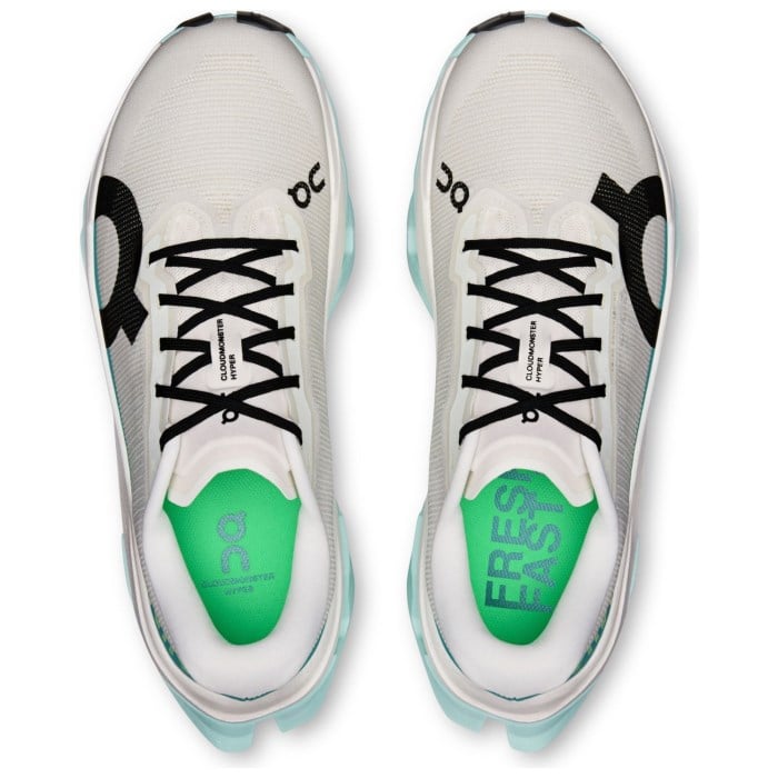 On Cloudmonster Hyper 3 - Womens Running Shoes - Ivory/Flurry - image 3