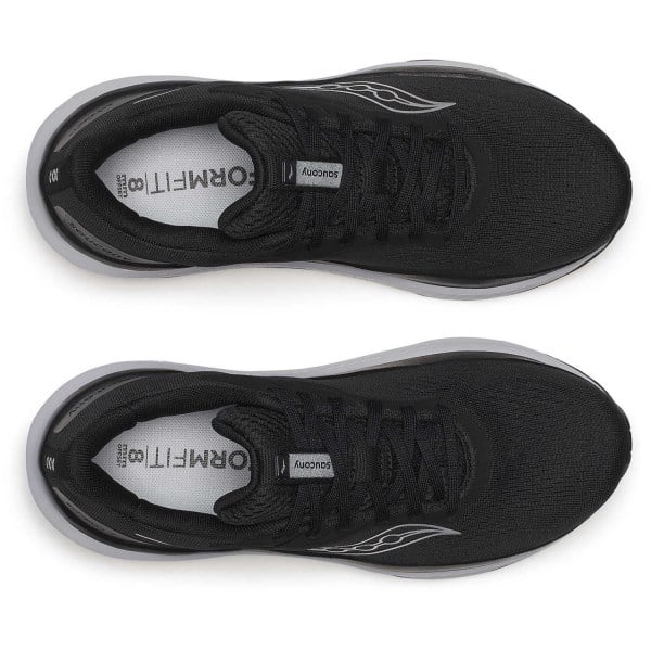 Saucony Echelon 10 - Womens Running Shoes - Black/Silver