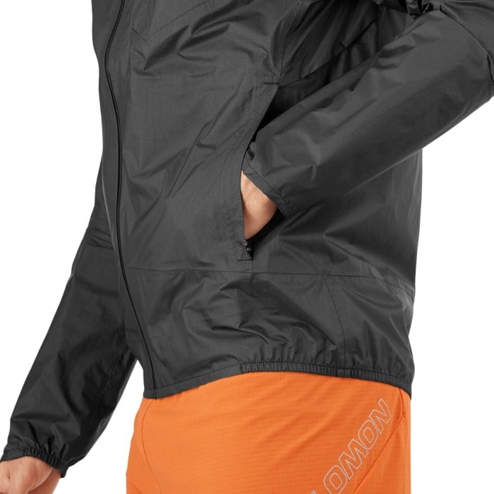 Salomon Bonatti Waterproof Mens Jacket - Deep Black