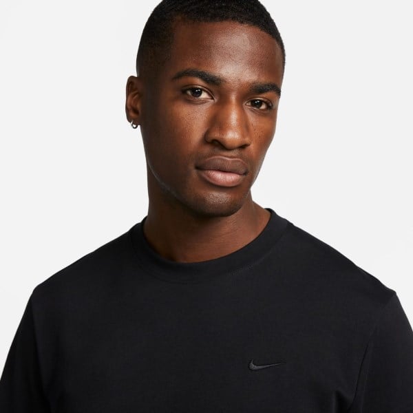 Nike Primary Dri-Fit Short-Sleeve Versatile Top - Mens - Black/Black
