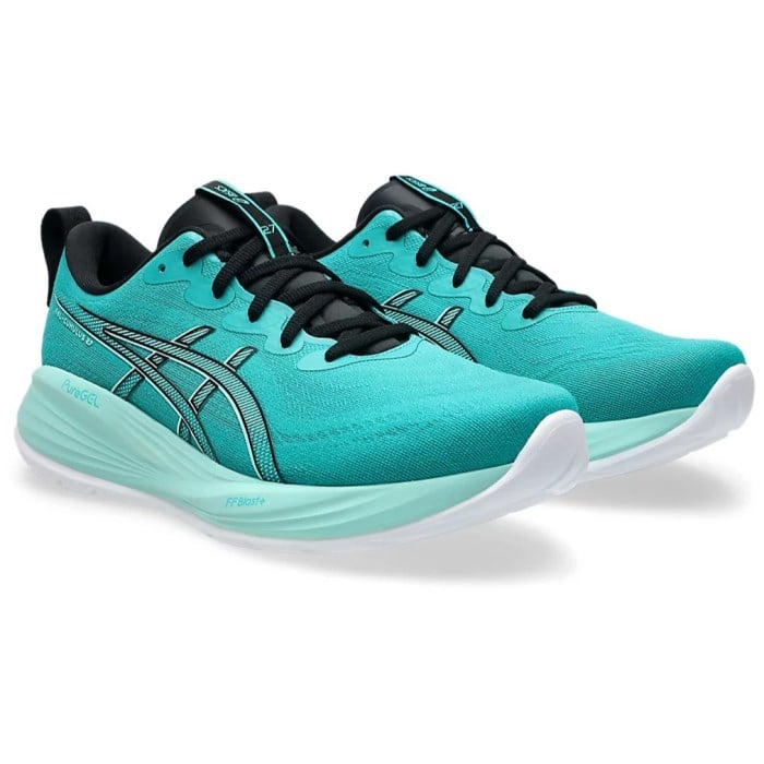 Asics Gel Cumulus 27 - Mens Running Shoes - Wave Teal/Illuminate Mint