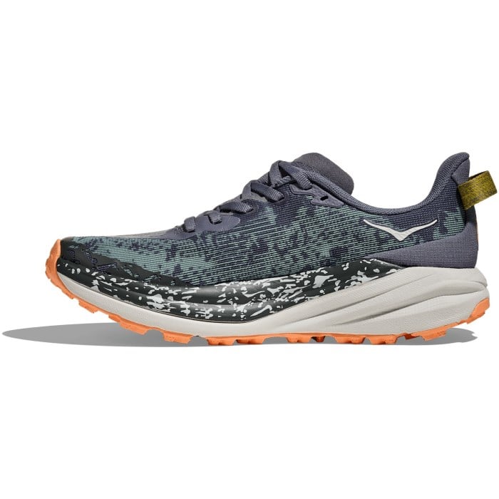Hoka Speedgoat 6 - Womens Trail Running Shoes - Grey Skies/Cosmic Grey