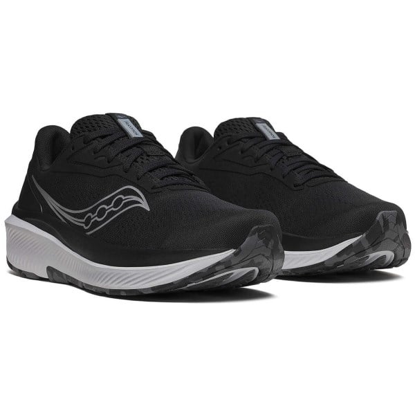Saucony Echelon 10 - Mens Running Shoes - Black/Silver