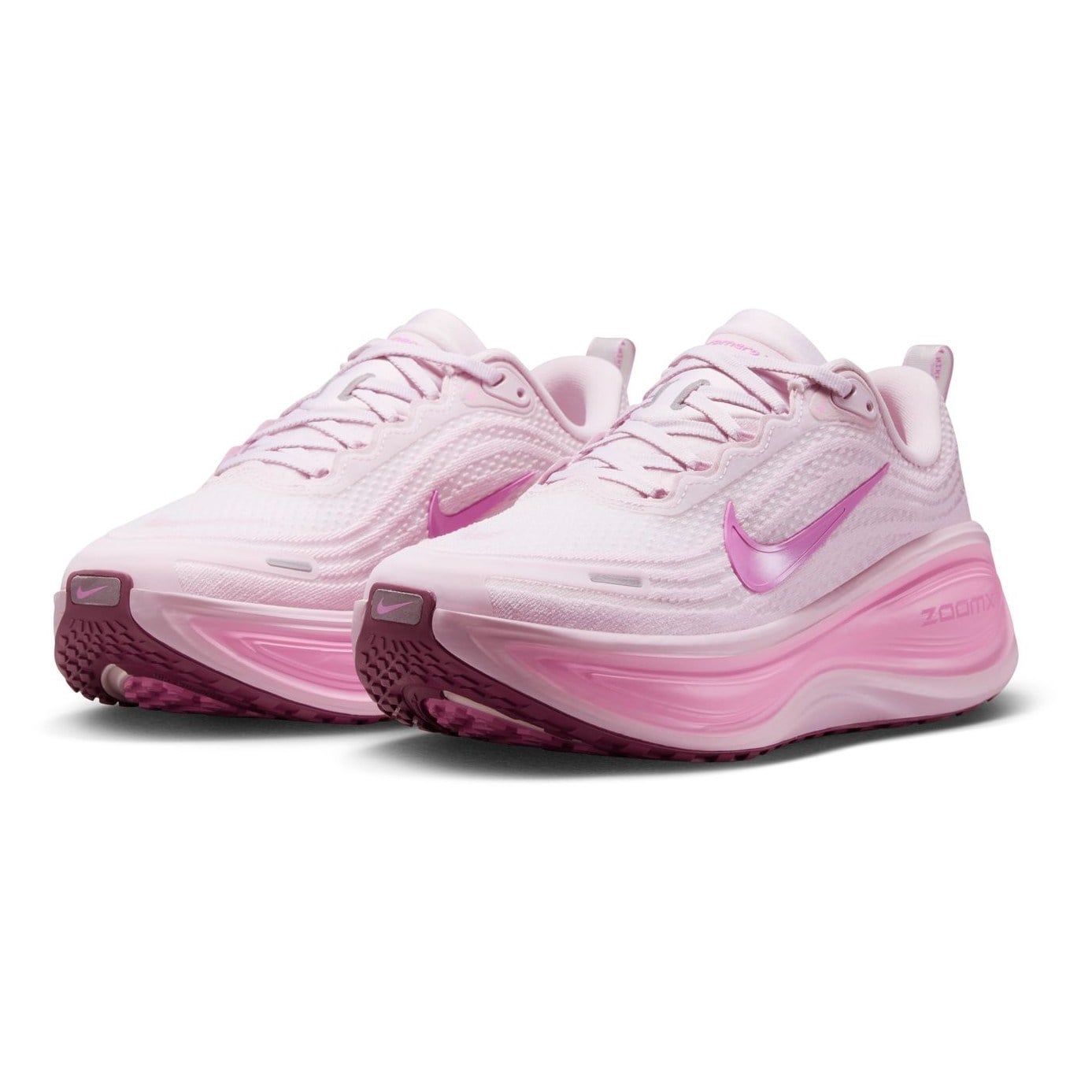 Nike Vomero Plus - Womens Running Shoes - Bleached Lilac/Light Magenta-Pink Rise - image 2