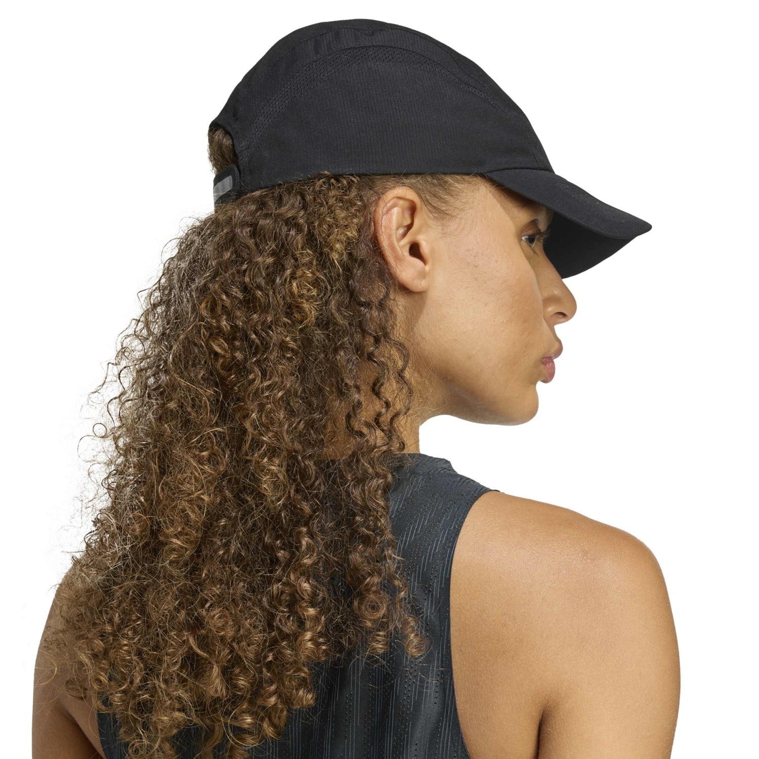 adidas RUNxADIZERO Lightweight Climacool Cap - Black/Reflective Silver - image 4