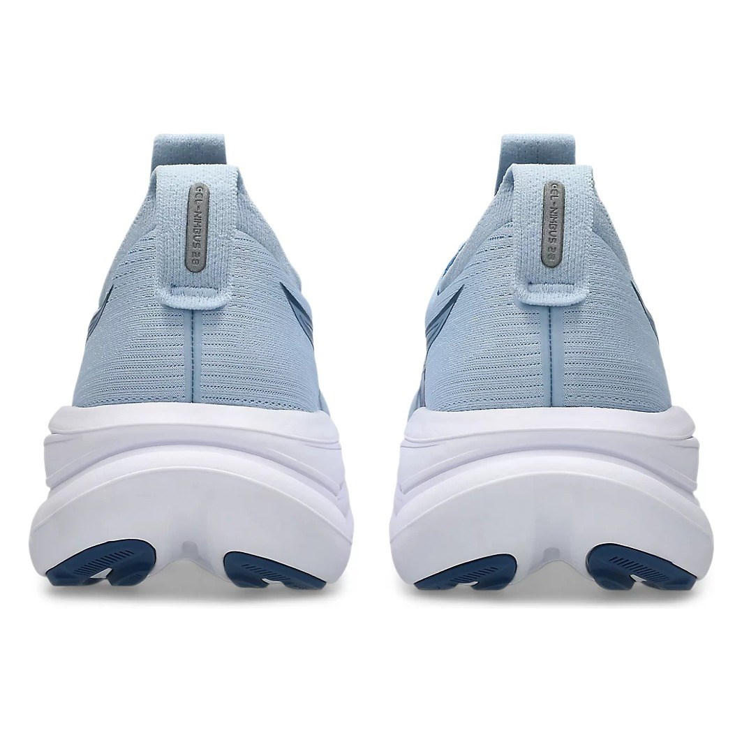 Asics Gel Nimbus 28 - Womens Running Shoes - Solid Air/Calm Indigo - image 5