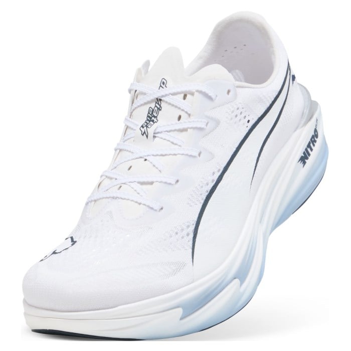 Puma Deviate Nitro Elite 4 - Mens Running Shoes - Puma White/Chambray - image 4