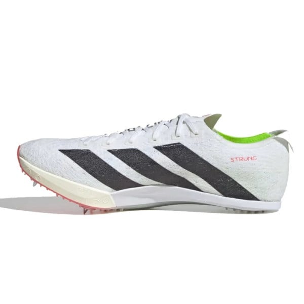 Adidas Adizero Prime SP 3 Strung - Unisex Track Sprint Spikes - Cloud White/Core Black/Lucid Red