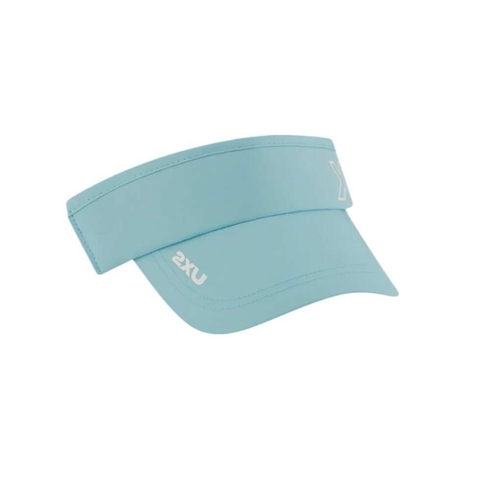 2XU Performance Running Visor - Retro Blue/White