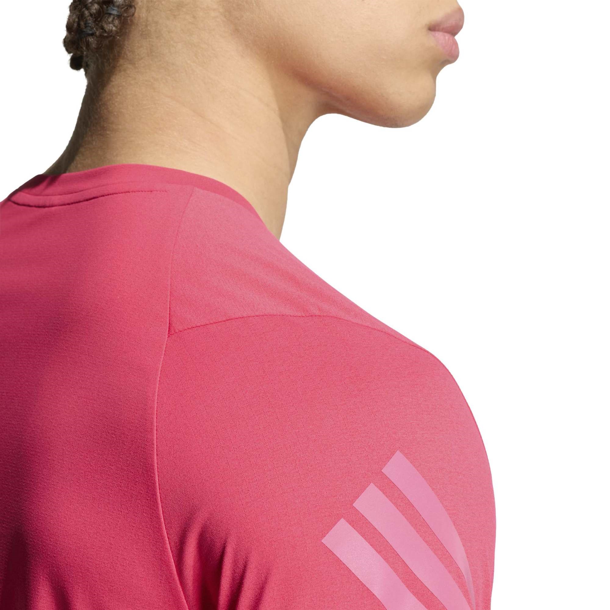 adidas ADI365 Climacool Mens Running T-Shirt - Power Pink - image 3