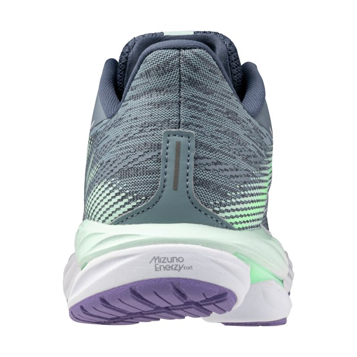 Mizuno Wave Inspire 21 - Womens Running Shoes - Tradewinds/White/Neo Mint